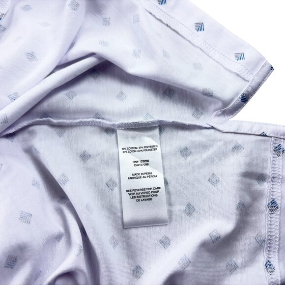 Travis Mathew Perfect Saturday Night Stay Golf Polo Mens SLIM FIT White NWT - Picture 6 of 6